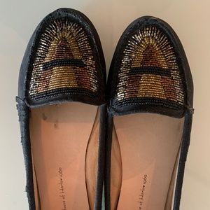 House of Harlow Beaded Flats